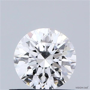 Foto Diamante Natural 0.50 quilates, Redondo , Color G, claridad VVS1 y certificado GIA de