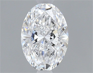 Picture of Natural Diamond 0.71 Carats, Oval with  Cut, D Color, VVS1 Clarity and Certified by GIA