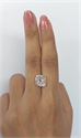 Natural Diamond 5.03 Carats, Cushion with  Cut, J Color, SI1 Clarity and Certified by GIA