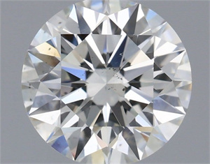 Foto Diamante Natural 1.01 quilates, Redondo , Color I, claridad SI1 y certificado GIA de