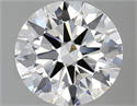 Natural Diamond 2.00 Carats, Round with Excellent Cut, G Color, VS1 Clarity and Certified by GIA