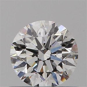 Foto Diamante Natural 0.50 quilates, Redondo , Color E, claridad VS1 y certificado GIA de