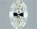 Diamante Natural 2.74 quilates, Ovalado , Color J, claridad VVS2 y certificado IGI