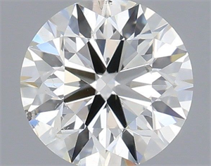 Foto Diamante Natural 0.42 quilates, Redondo , Color H, claridad SI1 y certificado IGI de