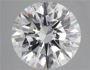 Picture of Natural Diamond 5.13 Carats, Round with Excellent Cut, D Color, VVS1 Clarity and Certified by GIA
