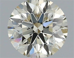 Picture of Natural Diamond 0.40 Carats, Round with Excellent Cut, K Color, SI1 Clarity and Certified by IGI