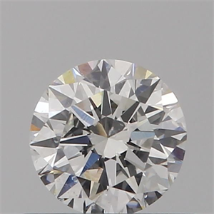 Picture of Natural Diamond 0.41 Carats, Round with Excellent Cut, F Color, SI2 Clarity and Certified by GIA