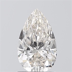 Picture of Natural Diamond 1.01 Carats, Pear with  Cut, I Color, VVS2 Clarity and Certified by IGI