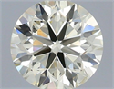 Diamante Natural 0.40 quilates, Redondo , Color N, claridad SI1 y certificado IGI