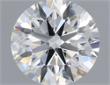 Diamante Natural 0.50 quilates, Redondo , Color D, claridad VS2 y certificado IGI
