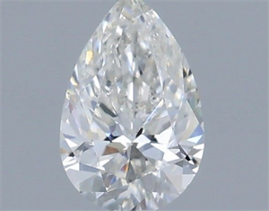 Picture of Natural Diamond 0.41 Carats, Pear with  Cut, F Color, VS2 Clarity and Certified by IGI