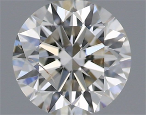 Foto Diamante Natural 0.40 quilates, Redondo , Color G, claridad SI2 y certificado IGI de