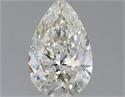Natural Diamond 1.00 Carats, Pear with  Cut, I Color, SI1 Clarity and Certified by IGI