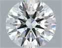 Diamante Natural 0.51 quilates, Redondo , Color H, claridad VS2 y certificado IGI