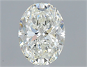 Diamante Natural 0.70 quilates, Ovalado , Color J, claridad VVS1 y certificado GIA