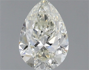 Picture of Natural Diamond 1.00 Carats, Pear with  Cut, I Color, SI1 Clarity and Certified by IGI