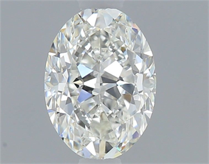 Picture of Natural Diamond 0.50 Carats, Oval with  Cut, H Color, VS2 Clarity and Certified by GIA