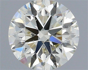 Foto Diamante Natural 0.45 quilates, Redondo , Color K, claridad SI1 y certificado IGI de