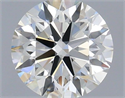 Diamante Natural 0.50 quilates, Redondo , Color G, claridad VVS2 y certificado IGI