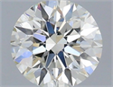 Natural Diamond 0.40 Carats, Round with Excellent Cut, I Color, SI2 Clarity and Certified by IGI