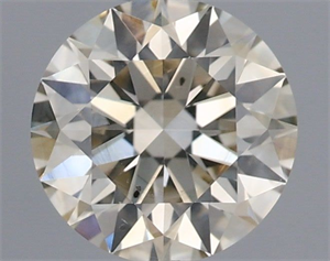 Picture of Natural Diamond 0.74 Carats, Round with Excellent Cut, L Color, SI1 Clarity and Certified by IGI