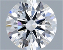 Natural Diamond 0.50 Carats, Round with Excellent Cut, G Color, VS2 Clarity and Certified by IGI
