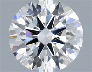 Picture of Natural Diamond 0.50 Carats, Round with Excellent Cut, G Color, VS2 Clarity and Certified by IGI