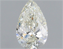 Natural Diamond 0.60 Carats, Pear with  Cut, H Color, VS1 Clarity and Certified by IGI