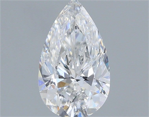 Foto Diamante Natural 0.55 quilates, De pera , Color D, claridad VS1 y certificado IGI de
