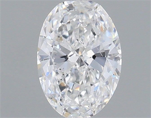 Foto Diamante Natural 0.42 quilates, Ovalado , Color D, claridad SI2 y certificado IGI de