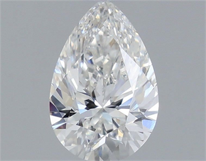 Foto Diamante Natural 0.55 quilates, De pera , Color E, claridad VS2 y certificado IGI de