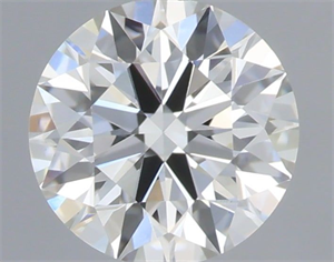 Picture of Natural Diamond 0.40 Carats, Round with Excellent Cut, H Color, VS1 Clarity and Certified by IGI