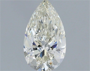 Picture of Natural Diamond 0.46 Carats, Pear with  Cut, H Color, VVS2 Clarity and Certified by IGI