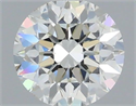 Natural Diamond 0.50 Carats, Round with Very Good Cut, I Color, SI1 Clarity and Certified by IGI