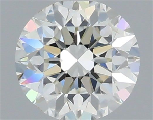 Picture of Natural Diamond 0.50 Carats, Round with Very Good Cut, I Color, SI1 Clarity and Certified by IGI