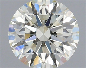 Picture of Natural Diamond 0.57 Carats, Round with Excellent Cut, K Color, VS1 Clarity and Certified by IGI