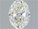 Natural Diamond 1.41 Carats, Oval with  Cut, H Color, VS1 Clarity and Certified by IGI