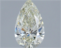 Natural Diamond 0.97 Carats, Pear with  Cut, J Color, VS2 Clarity and Certified by IGI