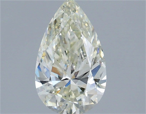 Picture of Natural Diamond 0.97 Carats, Pear with  Cut, J Color, VS2 Clarity and Certified by IGI