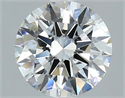 Natural Diamond 2.25 Carats, Round with Excellent Cut, G Color, VS2 Clarity and Certified by GIA