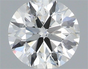 Foto Diamante Natural 0.40 quilates, Redondo , Color H, claridad SI2 y certificado IGI de