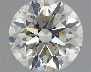 Picture of Natural Diamond 0.53 Carats, Round with Excellent Cut, I Color, VS2 Clarity and Certified by IGI