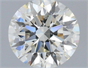 Natural Diamond 1.20 Carats, Round with Excellent Cut, I Color, VVS1 Clarity and Certified by IGI
