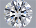 Del inventario de diamantes de laboratorio, 2.03 quilates, Redondo , Color E, claridad VVS2 y certificado IGI