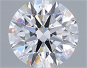 Lab Grown Diamond 1.18 Carats, Round with Ideal Cut, D Color, VVS2 Clarity and Certified by IGI