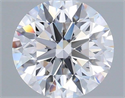 Lab Grown Diamond 1.19 Carats, Round with Excellent Cut, D Color, VVS2 Clarity and Certified by IGI