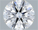 Lab Grown Diamond 0.74 Carats, Round with Ideal Cut, E Color, VVS1 Clarity and Certified by IGI