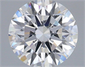 Del inventario de diamantes de laboratorio, 1.33 quilates, Redondo , Color E, claridad VVS2 y certificado IGI
