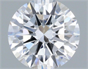 Del inventario de diamantes de laboratorio, 0.73 quilates, Redondo , Color D, claridad VS2 y certificado IGI