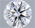 Lab Grown Diamond 1.19 Carats, Round with Ideal Cut, D Color, VVS2 Clarity and Certified by IGI